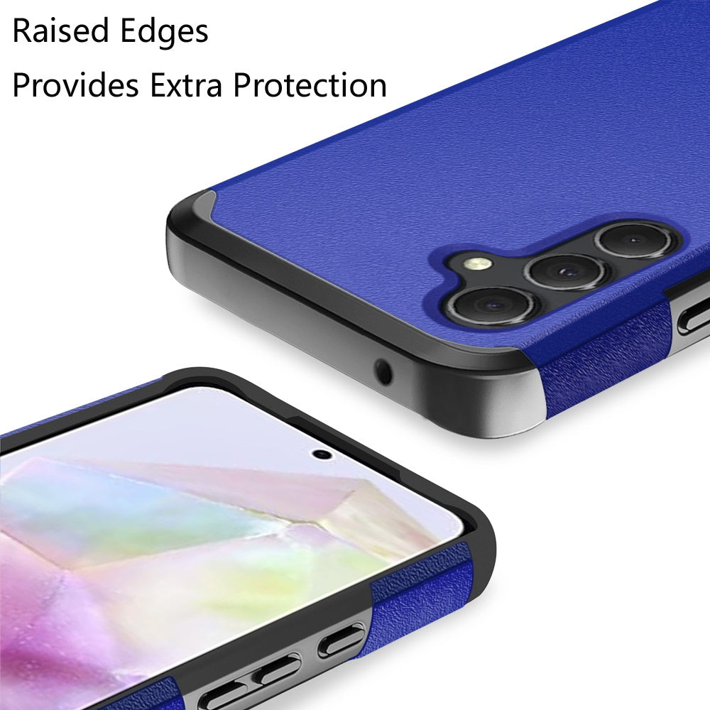 Tough Hybrid Dual Layer Hard PC TPU Rubber Bumper, Shock Absorption, Screen Protector Included