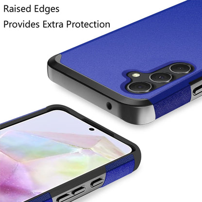 Tough Hybrid Dual Layer Hard PC TPU Rubber Bumper, Shock Absorption, Screen Protector Included