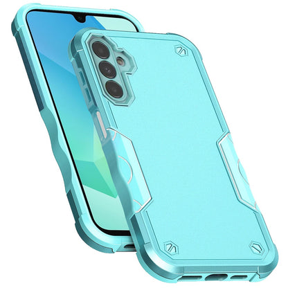 For Samsung Galaxy A16 5G Slim Tough Shockproof Hybrid Heavy Duty 2in1 Dual Layer TPU Bumper Rugged Rubber Defend Armor Case Cover