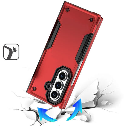 For Samsung Galaxy Z Fold 7 Slim Tough Shockproof Hybrid Heavy Duty 2in1 Dual Layer TPU Bumper Rugged Rubber Defend Armor Case Cover