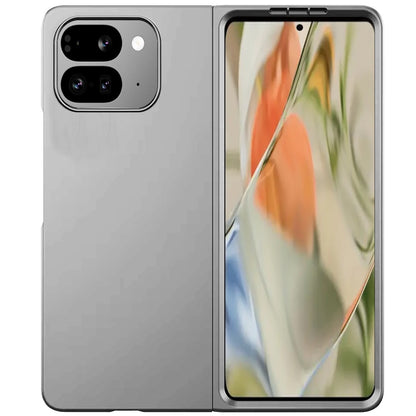 For Google Pixel 10 Pro Fold Snap-On Flip Premium Matte Finish Slim Lightweight Protective PC + Rubber TPU Hard Shell Case Cover