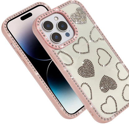 Spread Love Glitter Shimmer Bling Diamond Edge Hybrid Drop Protection Shockproof Design