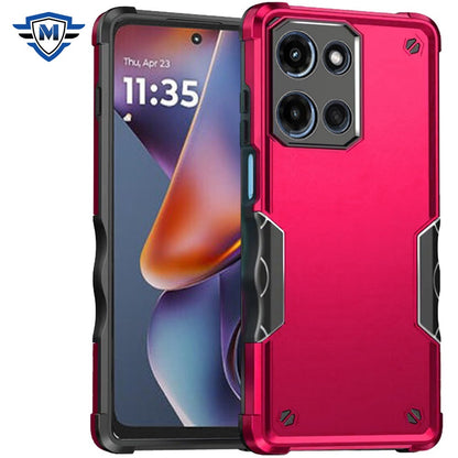 For Motorola Moto G 5G 2025 Slim Fit Back Hybrid Lightweight Shockproof 2-in-1 Hybrid Hard PC Bumper Frame Armor Protection Case Cover