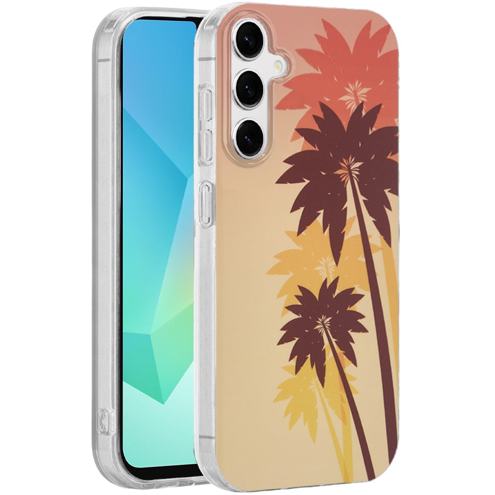 For Samsung Galaxy A16 Fashion Layer Design Slim IMD TPU Protective, Shockproof Hybrid Stylish Durable Hard PC Case Cover