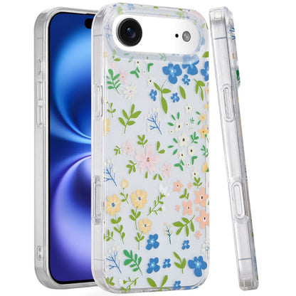 For Apple iPhone 17 Stylish Pattern Fashion IMD Printed Design TPU Slim Shockproof Protective with Magnetic Back Case Cover