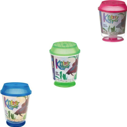 Lees Kritter Keeper Round for Fish, Insects or Crickets [Aquarium Supplies] Small - 1 count