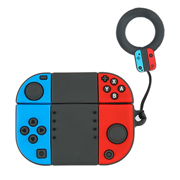 For Airpods Pro 3 Hybrid Cute 3D Fun Design Silicone Skin Cartoon Animal with Keychain Buckle Holder Rubber TPU Soft Case Cover Game Console