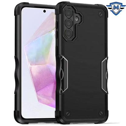 For Samsung Galaxy A36 Slim Fit Back Hybrid Lightweight Shockproof 2-in-1 Hybrid Hard PC Bumper Frame Armor Protection Case Cover