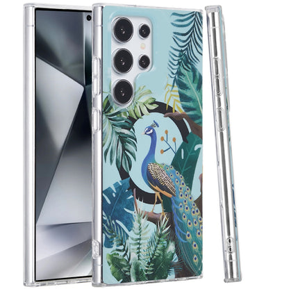 For Samsung Galaxy S24 Ultra Durable Fashion IMD Printed Design TPU Slim Shockproof Protective Case with Stylish Pattern Case Cover