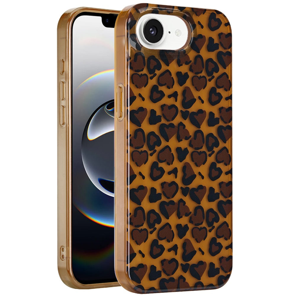 For Apple iPhone 17E /16E Fashion Layer Design Slim IMD TPU Protective, Shockproof Hybrid Stylish Durable Hard PC Case Cover