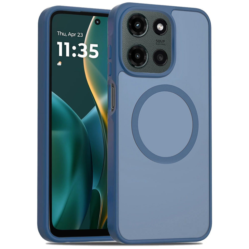 For Motorola Moto G Stylus 5G 2025 MagSafe Compatible Case Hybrid Soft TPU Bumper Hard Translucent Matte Back Slim Shockproof Case Cover