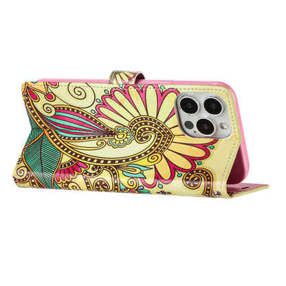 For Samsung Galaxy S24+ Plus Wallet Card Holder Magnetic Closure Shock Protection Lanyard Strap Secure Storage Design Case Cover Antique Flower
