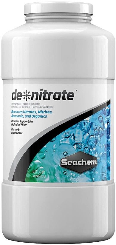 Seachem De-Nitrate - Nitrate Remover [Water Conditioners] 34 oz