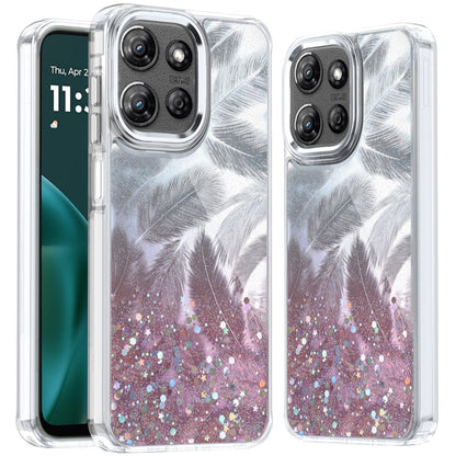 For Motorola Moto G Stylus 5G 2025 Fashion Epoxy Glitter Shimmer Design, Hybrid Shockproof TPU, Stylish Sparkle Slim TPU Protective Case Cover