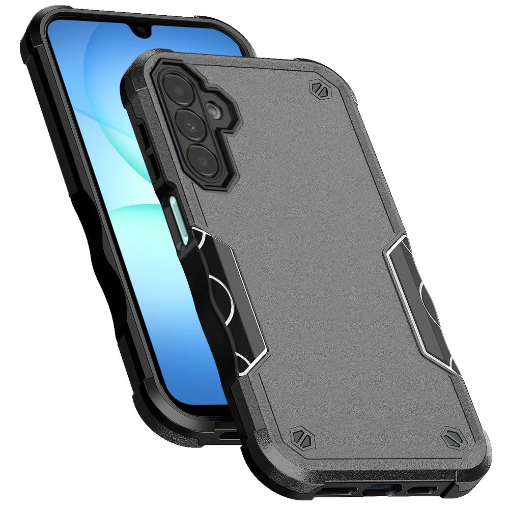 For Samsung Galaxy A17 5G Slim Tough Shockproof Hybrid Heavy Duty 2in1 Dual Layer TPU Bumper Rugged Rubber Defend Armor Case Cover
