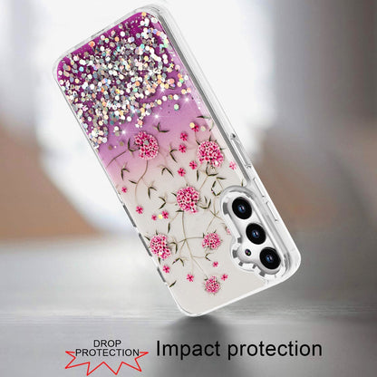 For Samsung Galaxy A16 5G Fashion Beautiful Epoxy Design Hybrid Fashion Stylish TPU Protective, Shockproof Hybrid PC Case Cover