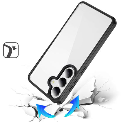 For Samsung Galaxy S26+ / S26 Plus Hybrid Transparent HQ Slim Shockproof Clear Protective Thick 2.0mm TPU Frame Case Cover