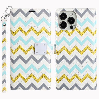 For Samsung Galaxy S24+ Plus Wallet Card Holder Magnetic Closure Shock Protection Lanyard Strap Secure Storage Design Case Cover Antique Flower