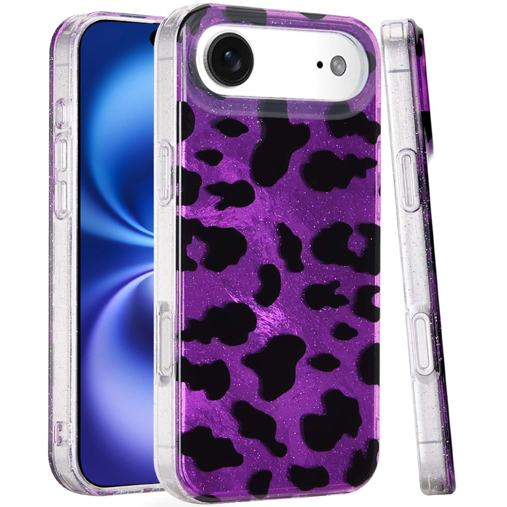 For Apple iPhone 17 Stylish Pattern Fashion IMD Printed Design TPU Slim Shockproof Protective with Magnetic Back Case Cover