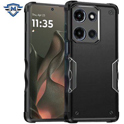 For Motorola Edge 2025 Premium Slim Fit Back Hybrid Lightweight Shockproof 2-in-1 Hybrid Hard PC Bumper Frame Armor Case Cover