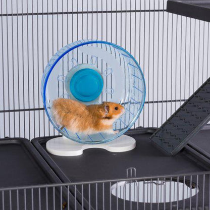 Prevue Quiet Wheel Exercise Wheel for Small Pets [Small Pet Supplies] Medium - 1 count