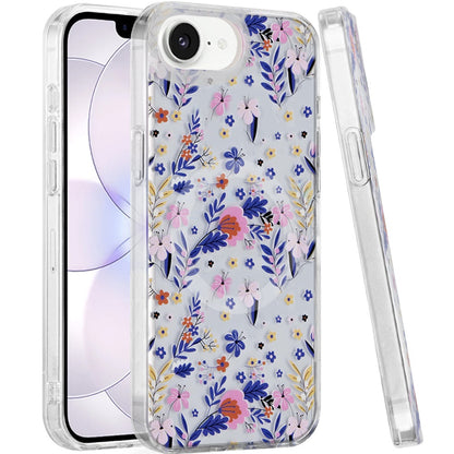 Phone Case for Apple iPhone 17E /16E Stylish Design Shockproof Magnetic TPU IMD Print Rugged Grip Drop Protection Slim Fit Fashion Cover