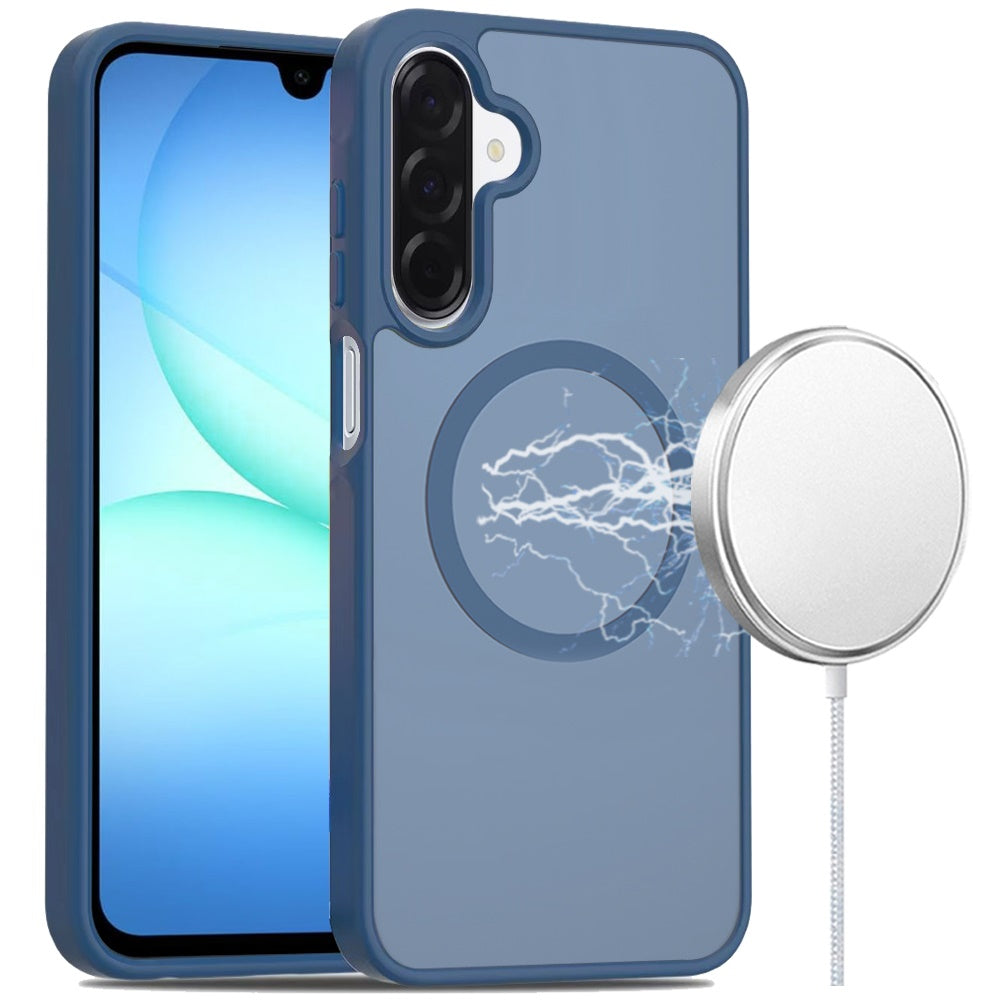 For Samsung Galaxy A17 5G MagSafe Compatible Case Hybrid Soft TPU Bumper Hard Translucent Matte Back Slim Shockproof Case Cover