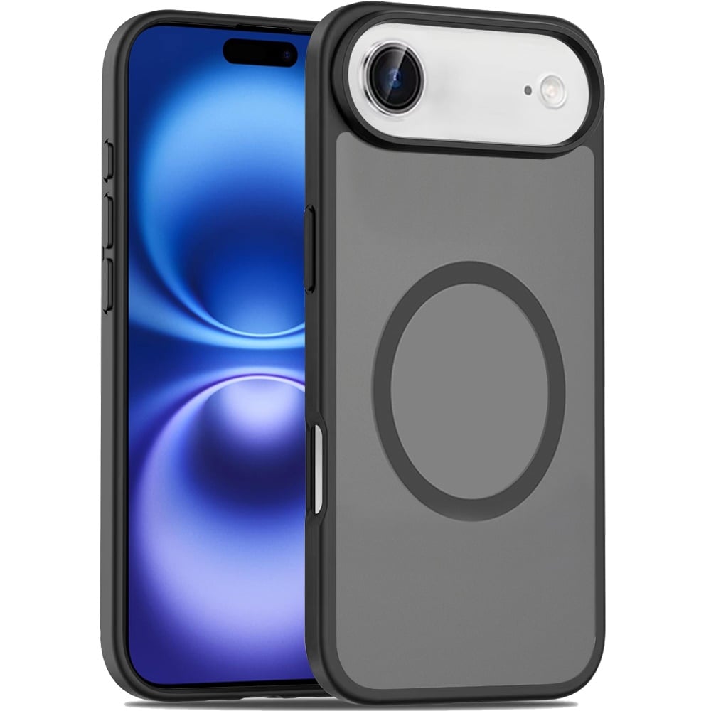 For Apple iPhone 17 Air (6.6") MagSafe Compatible Case Hybrid Soft TPU Bumper Hard Translucent Matte Back Slim Shockproof Case Cover
