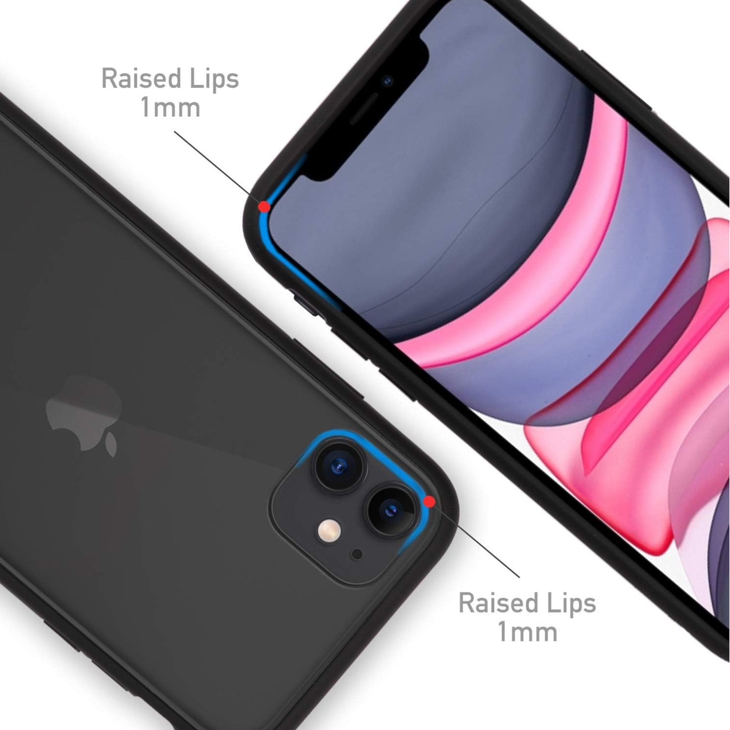 For Samsung Galaxy A16 5G Translucent Hybrid Matte Frosted Slim Fit Ultra-Thin Protective TPU Edges Bumper Frame Case Cover