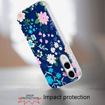 For Samsung Galaxy S25 Edge Fashion Layer Design Slim IMD TPU Protective, Shockproof Hybrid Stylish Durable Hard PC Case Cover
