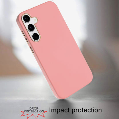 For Apple iPhone 17E /16E Slim Classic Hybrid Around Rubber Gummy Gel Slick Hard PC Silicone TPU Chromed Button Case Cover
