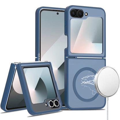 For Samsung Galaxy Z Flip 7 FE / Z Flip 6 MagSafe Compatible Case Hybrid Soft TPU Bumper Hard Translucent Matte Back Slim Shockproof Case Cover