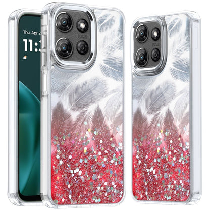 For Motorola Moto G Stylus 5G 2025 Fashion Epoxy Glitter Shimmer Design, Hybrid Shockproof TPU, Stylish Sparkle Slim TPU Protective Case Cover