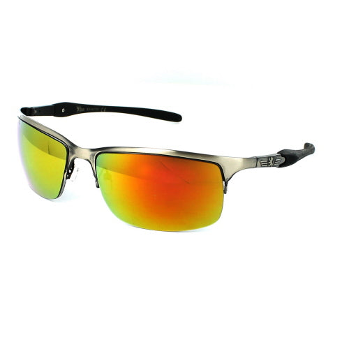 KHAN Sunglasses Sport 3737 [SUNGLASSES] Silver-Yellow
