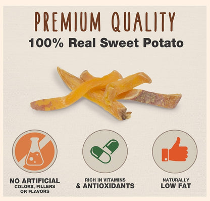 Cadet Gourmet Sweet Potato Steak Fries for Dogs [Dog Supplies] 1 lb