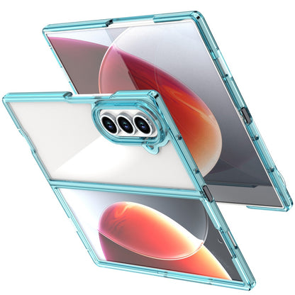 For Samsung Galaxy Z Fold 7 Transparent Hybrid Shockproof Hard PC Slim Durable TPU Bumper Protection Case Cover