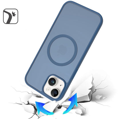 For Samsung Galaxy S25 EDGE MagSafe Compatible Case Hybrid Soft TPU Bumper Hard Translucent Matte Back Slim Shockproof Case Cover