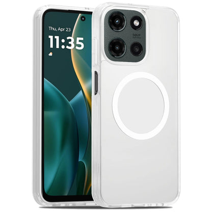 For Motorola Moto G Stylus 5G 2025 MagSafe Compatible Case Hybrid Soft TPU Bumper Hard Translucent Matte Back Slim Shockproof Case Cover