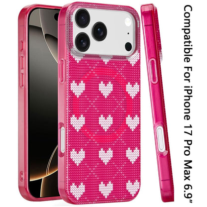 For Apple iPhone 17 Pro Max Stylish Pattern Fashion IMD Printed Design TPU Slim Shockproof Protective with Magnetic Back Case Cover