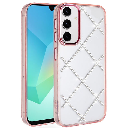 For Samsung Galaxy S25 /S24 Gem Glitter Diamond Bling Clear Hybrid TPU Cover, Colorful Shockproof Protective Back, Slim Fit for Women Girls Case Cover