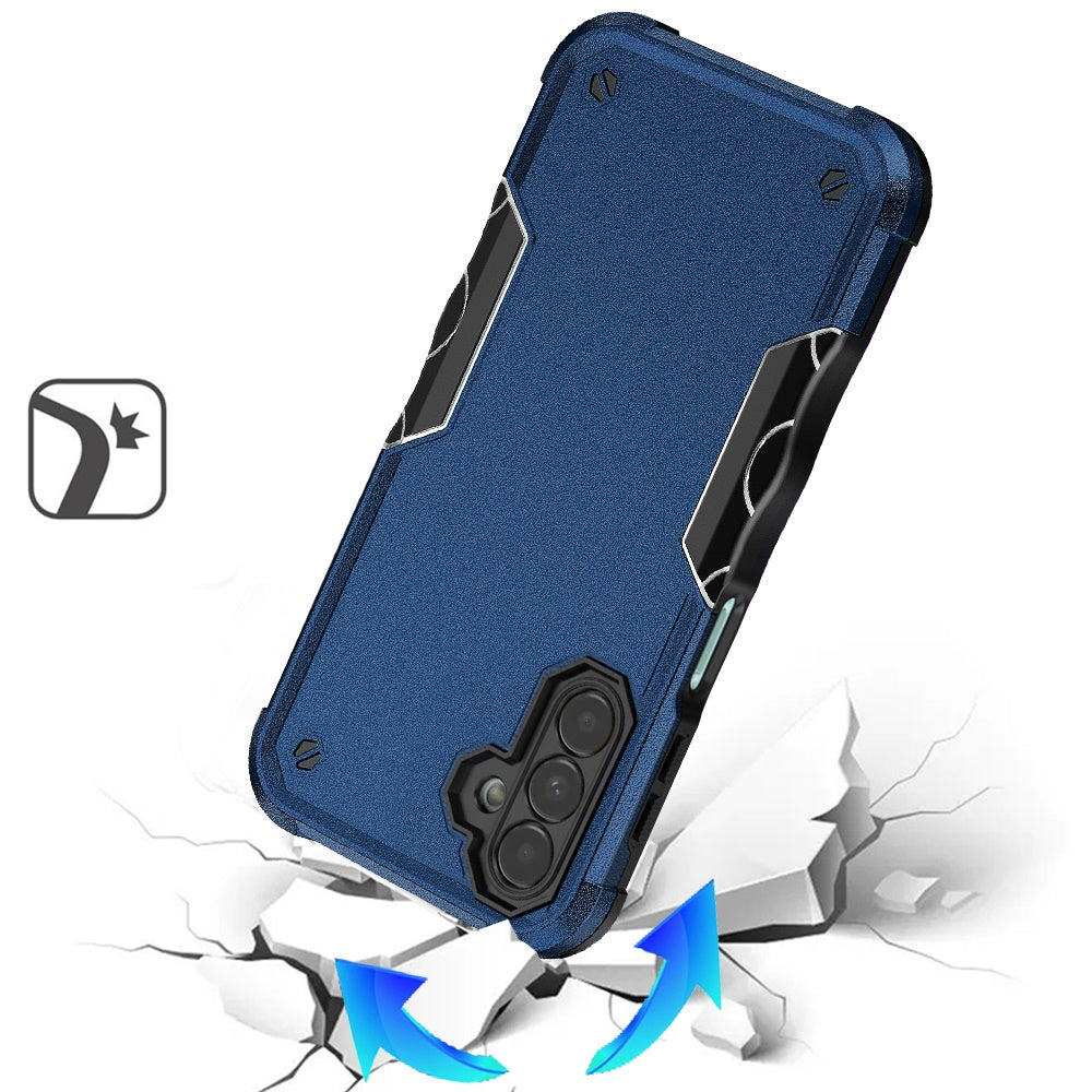 For Samsung Galaxy A16 5G Slim Tough Shockproof Hybrid Heavy Duty 2in1 Dual Layer TPU Bumper Rugged Rubber Defend Armor Case Cover