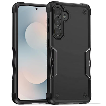 For Samsung Galaxy S26 Slim Tough Shockproof Hybrid Heavy Duty 2in1 Dual Layer TPU Bumper Rugged Rubber Defend Armor Case Cover