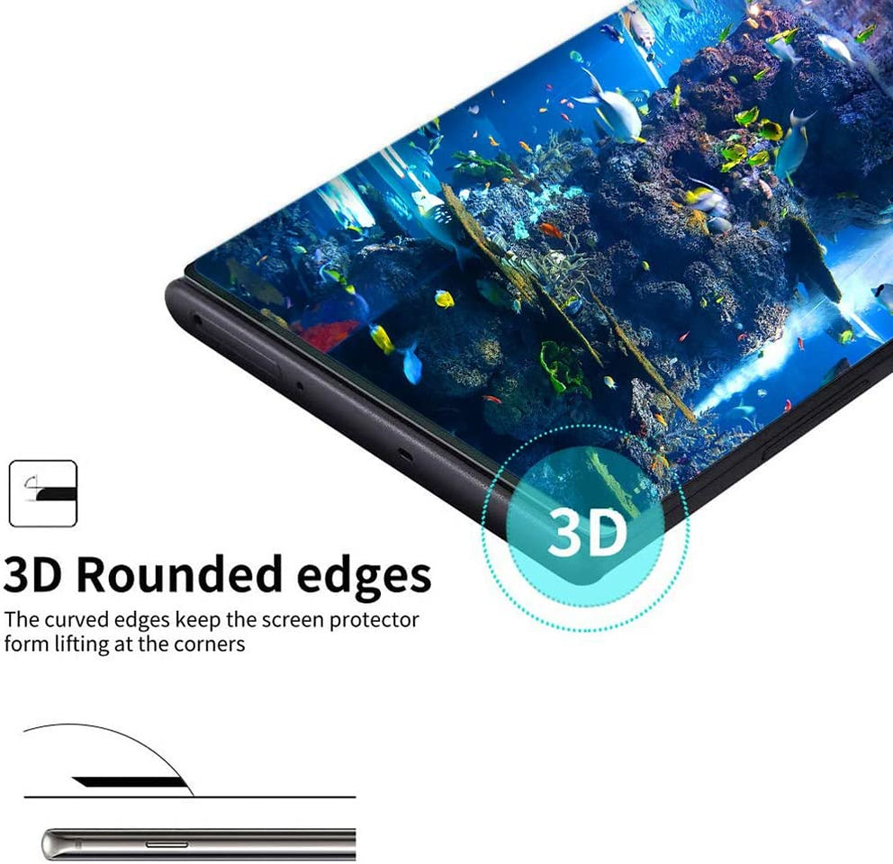 Screen Protector for Motorola Edge 2025 Tempered Glass Screen Protector Designed to allow Full functionality Black Edged 9H Glass Screen Guard Tempered Glass