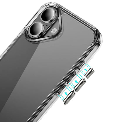 For Apple iPhone 17 Shockproof Slim Crystal Clear Transparent Hybrid Cover with Enhanced Drop Protection Case Cover Transparent