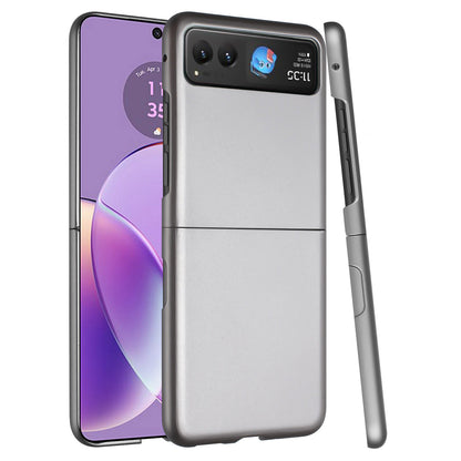 For Motorola Razr 2025 Snap-On Flip Premium Matte Finish Slim Lightweight Protective PC + Rubber TPU Hard Shell Case Cover