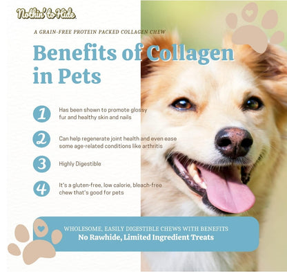 Fieldcrest Farms Nothin to Hide Beef Flip Chips Dog Chews [Dog Supplies] 8 count