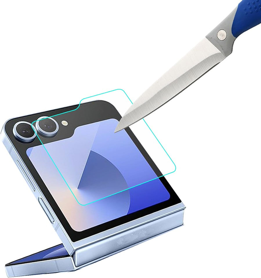 For Samsung Galaxy Z Flip 7 Screen Protector Tempered Glass Premium HD Clear, Case Friendly, 9H Hardness, 3D Touch Accuracy, Anti-Bubble Film Glass Protector Clear