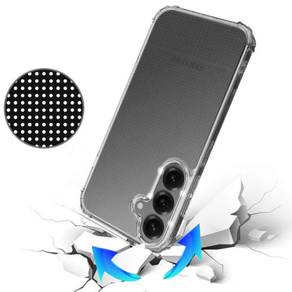 For Samsung Galaxy S26+ / S26 Plus Hybrid Clear TPU Bumper, Shockproof, Rubber Silicone 4 Corners Gel, Lightweight, Protective Slim Back Case Cover Clear