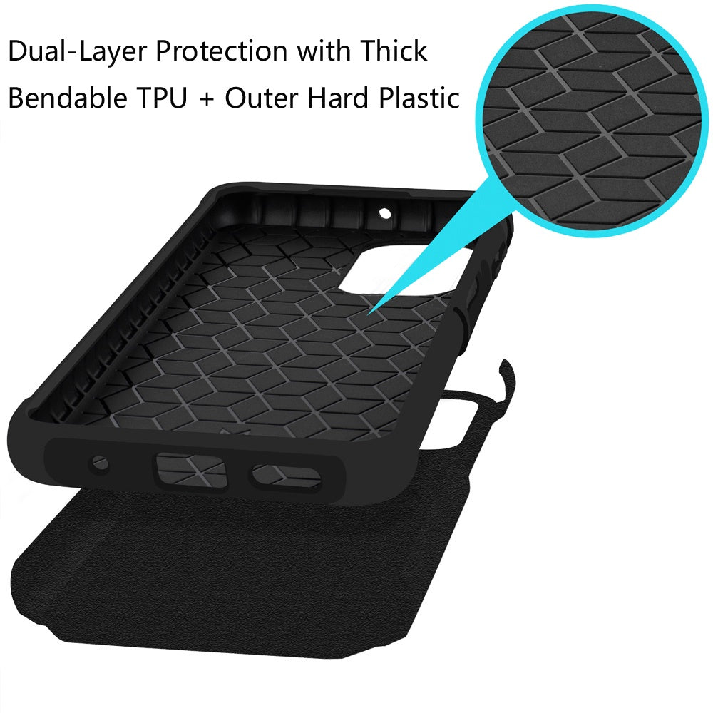 For Motorola Moto G Stylus 5G 2026 /2025 Slim Tough Shockproof Hybrid with Dual Layer Hard PC + TPU Protection, Armor for Strong Drop & Impact Resistance Case Cover