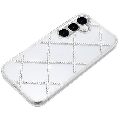 For Samsung Galaxy S26+ / S26 Plus Gem Glitter Diamond Bling Clear Hybrid TPU Cover, Colorful Shockproof Protective Back, Slim Fit for Women Girls Case Cover